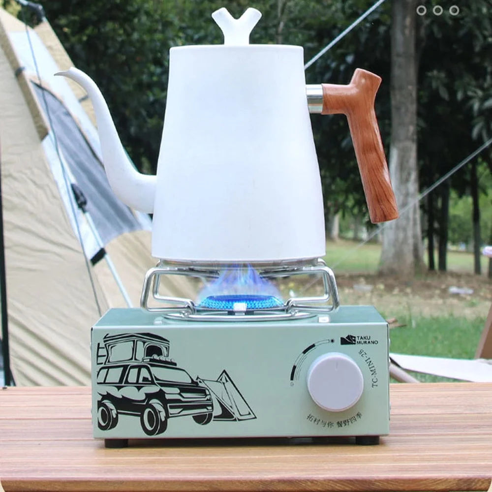 Cassette Portable Butane Gas Stove 2100W with Piezo Ignition D91416