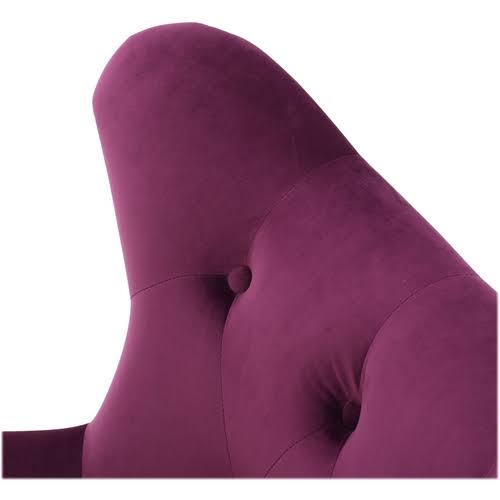 Fuchsia Velvet Armchair A9759