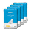 Thick Maxi Pads with Flexi-Wings, Unscented, Size 5, 20 Count E684
