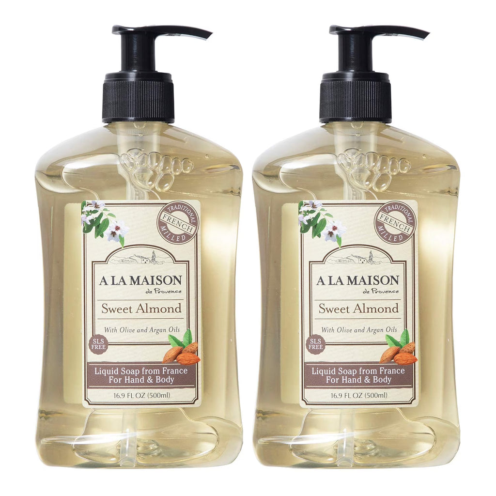 Sweet Almond Liquid Soap, 16.9 oz - 2 Pack N7814