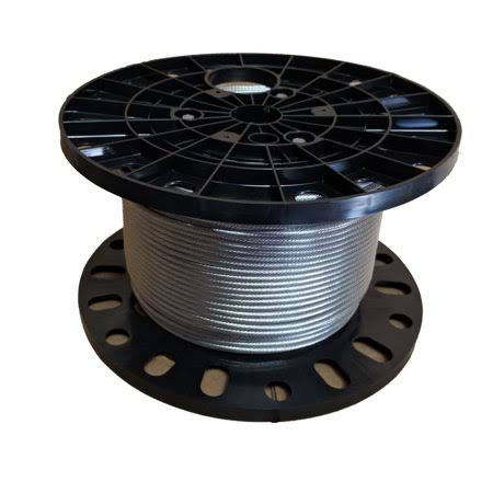1/8 inch Stainless Steel Cable Railing Wire Rope 1x19 Type 316 (900 Feet) C26162
