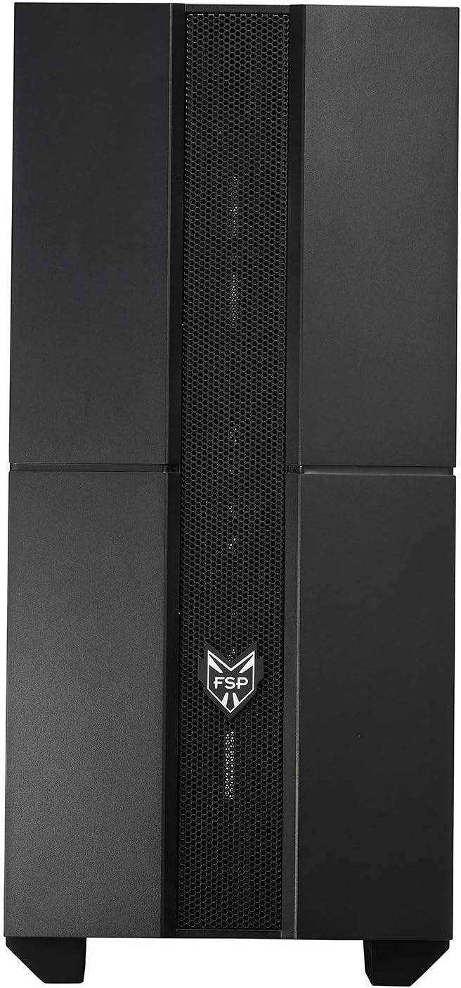 ATX Mid Tower PC Gaming Case with Tempered Glass Side Panel D5809