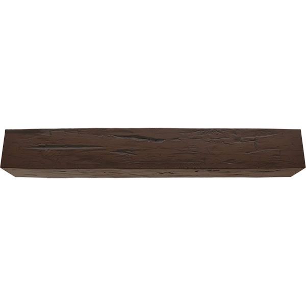 Hand Hewn Faux Wood Fireplace Mantel E847