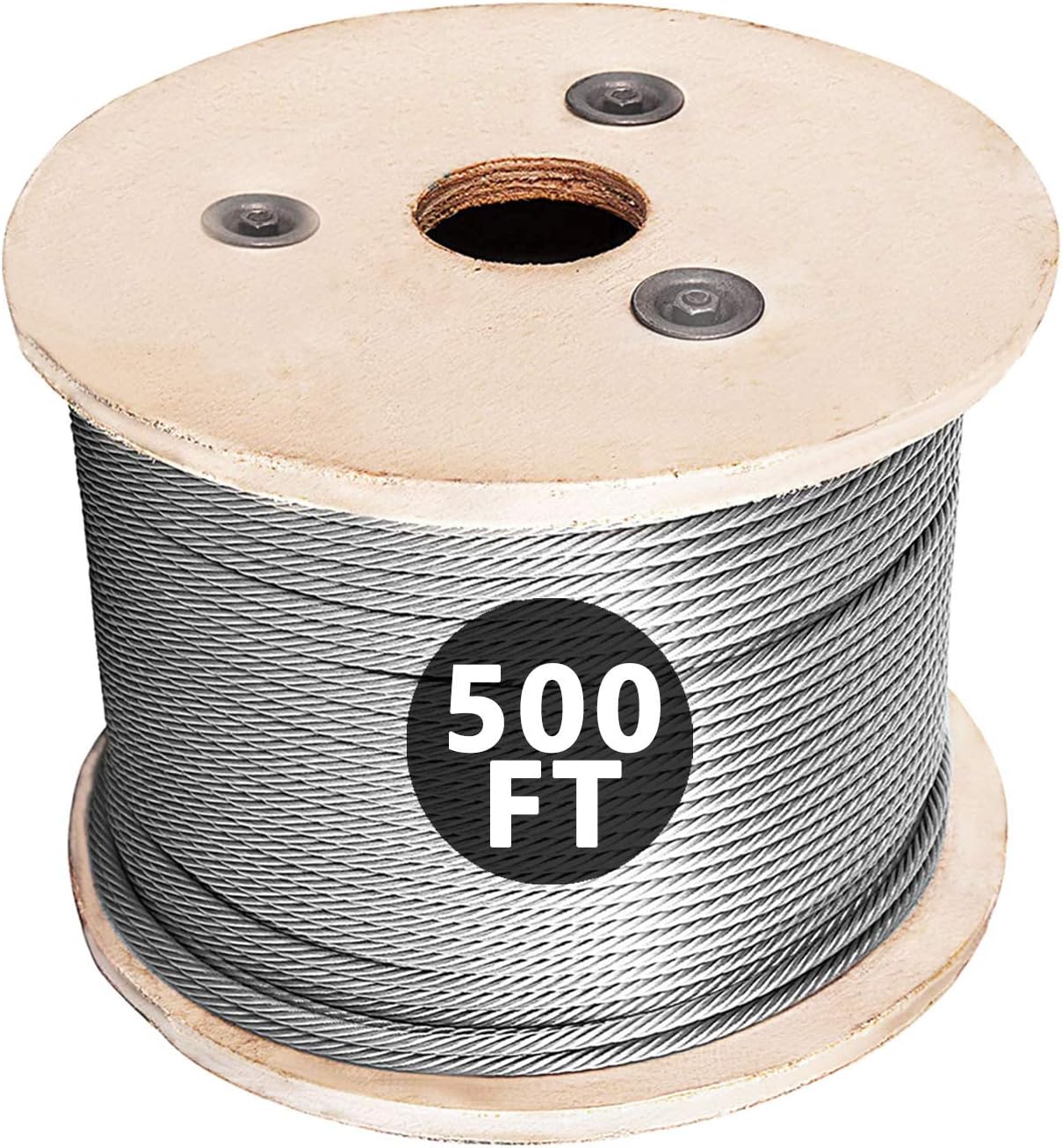 304 Stainless Steel Cable Railing 3/16” x 500Ft Wire Rope U9264