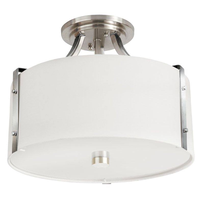 15x22 Wide 3 Light Semi-Flush Ceiling Fixture N72568