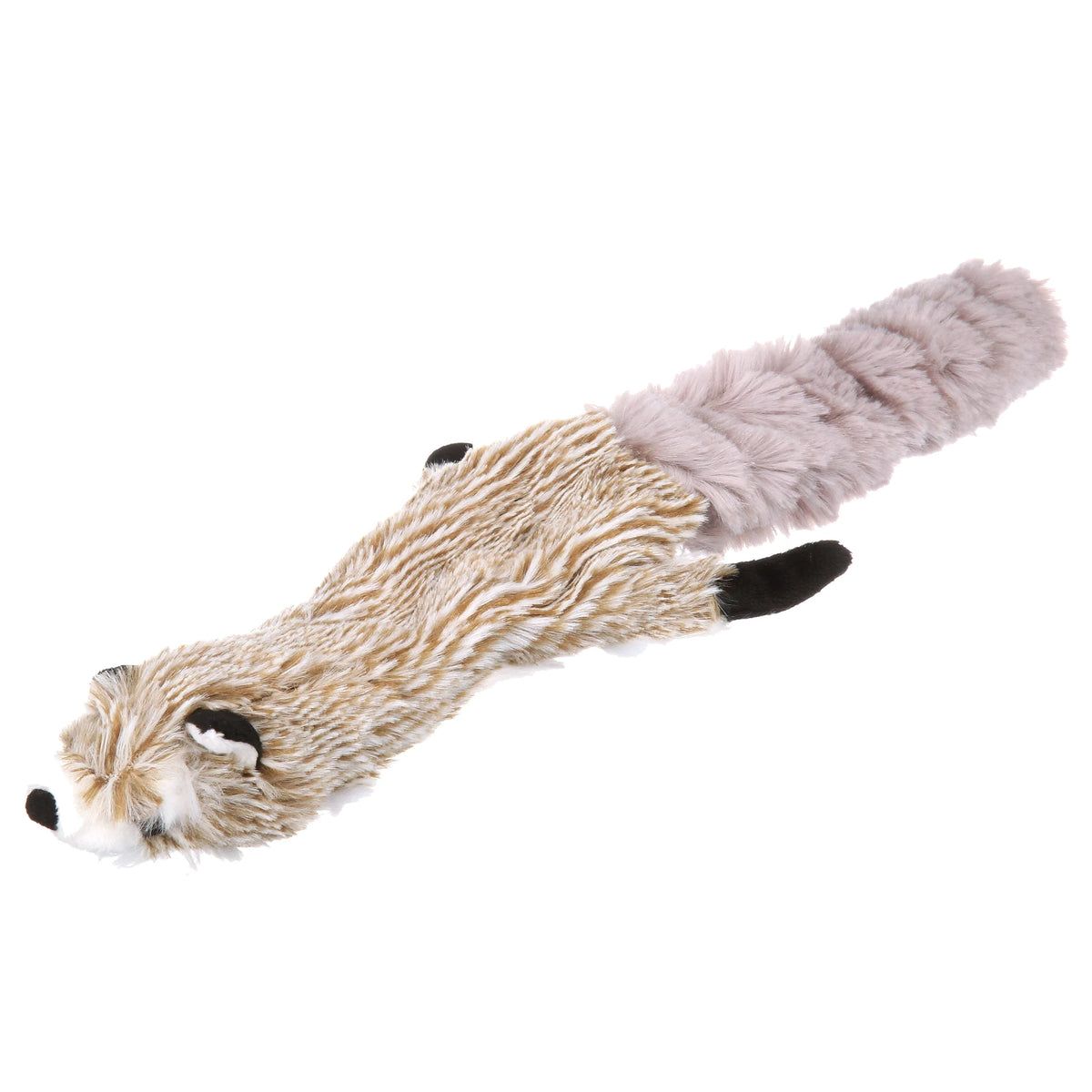 Stuffing Free Raccoon Plush Dog Toy, 14" K940