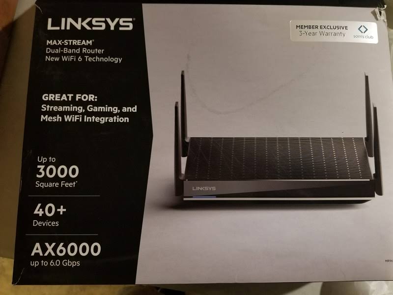 AX6000 Dual-Band Mesh Wi-Fi 6 Router F76450
