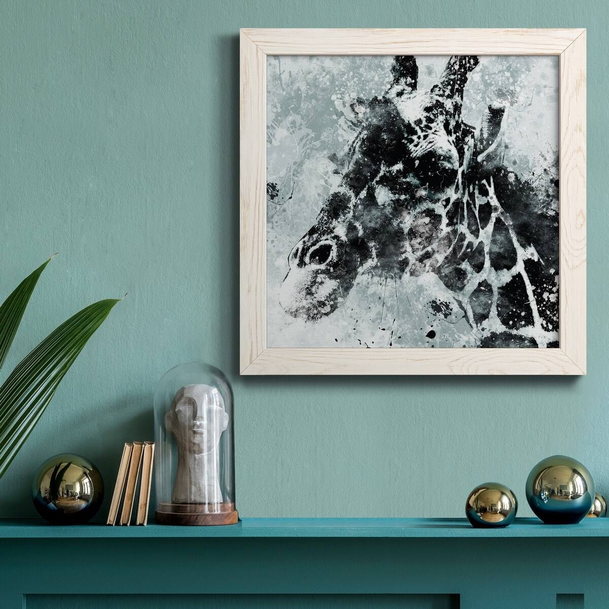Framed Canvas - 31.5x31.5 - Walnut Q7175