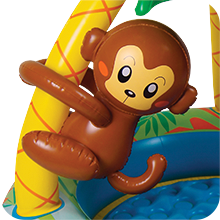 Monkey Inflatable Kiddie Pool F3361