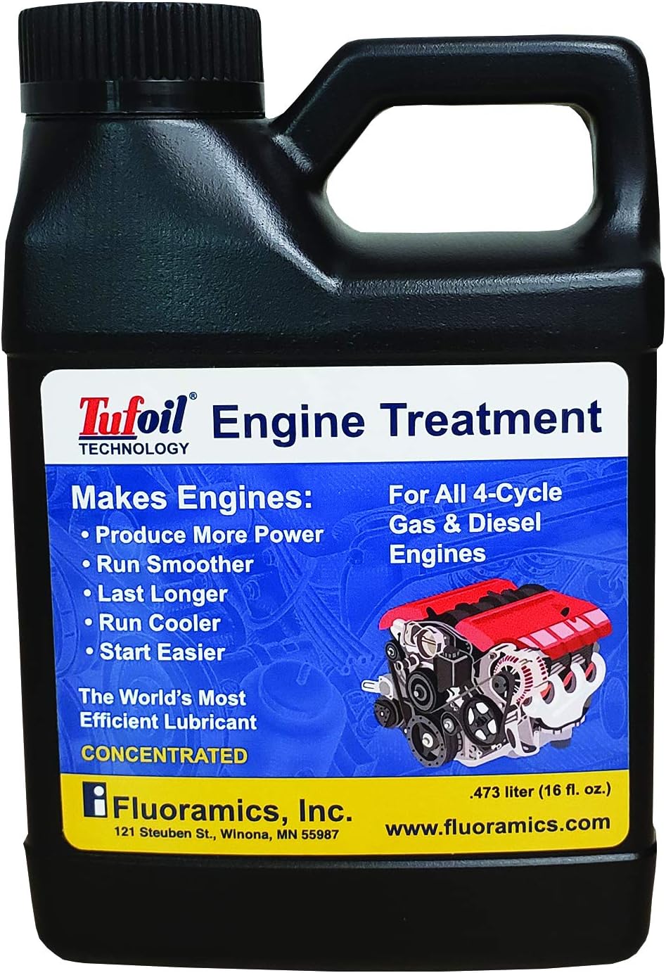 Engine Treatment 48 oz. Bottle Pack of 2 G46851
