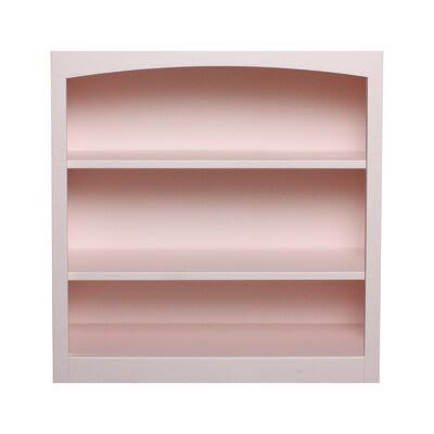 Blush Pink Wood Standard Bookcase E6159