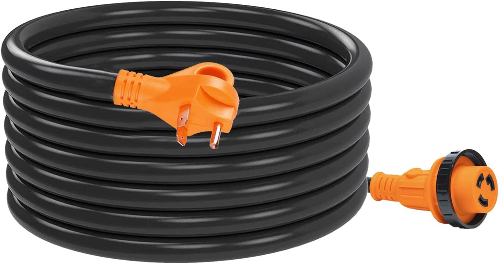 50 Amp 36 Feet Heavy-Duty RV Extension Cord with Finger Handle X2306