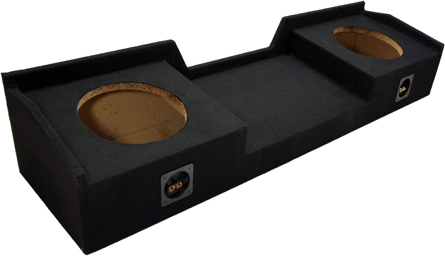 Dual 10 Subwoofer Sub Box Speaker Enclosure Q327
