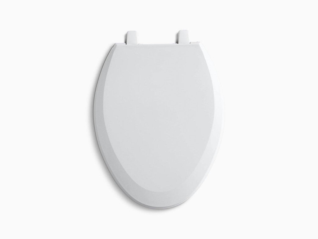 Elongated Toilet Seat with Quick-Release Hinges H683053