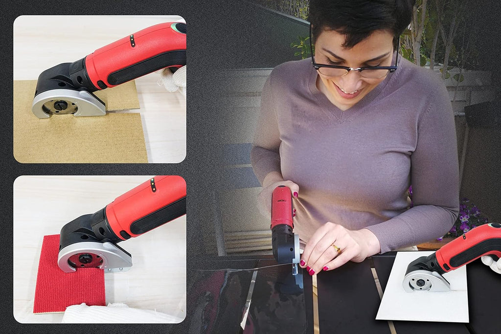 Cordless Electric Scissors Screwdriver 3.6V Rechargeable Power Multitool Pack of 2 F427672