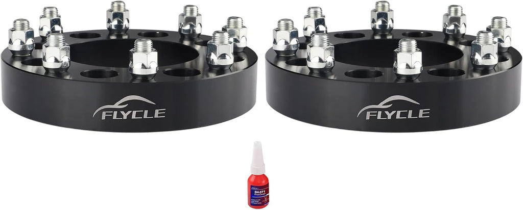 2PCS 8x6.5 to 8x180 Forged Wheel Adapters, 1.5 inch, M14x1.5, Pack of 2 O5727