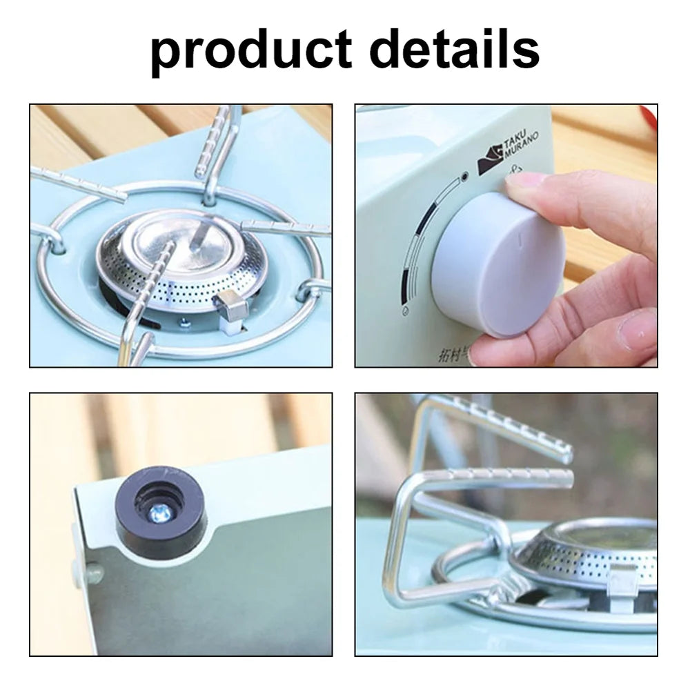 Cassette Portable Butane Gas Stove 2100W with Piezo Ignition D91416