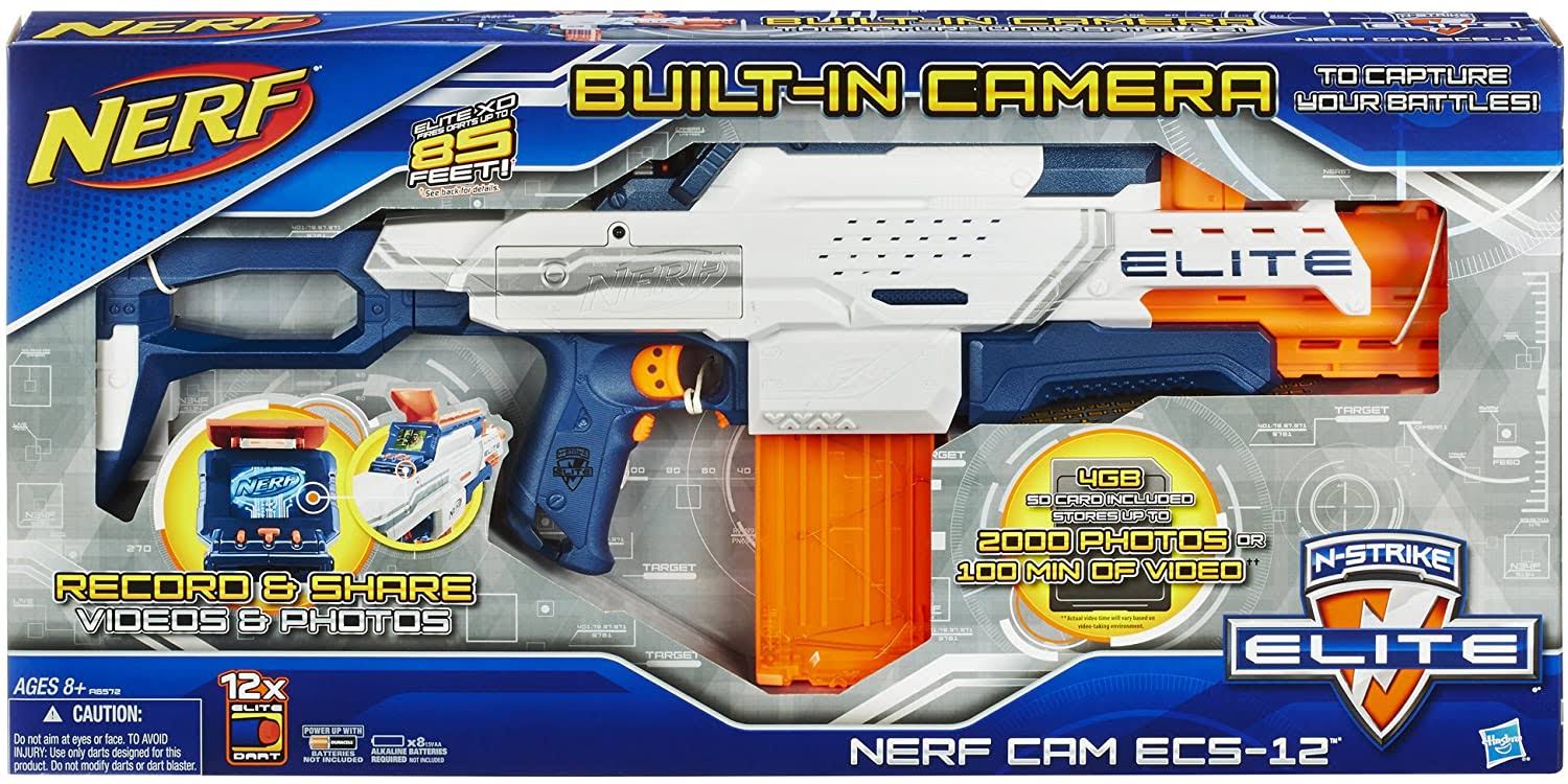 Nerf N-Strike Elite Cam Ecs-12 Blaster Z393868