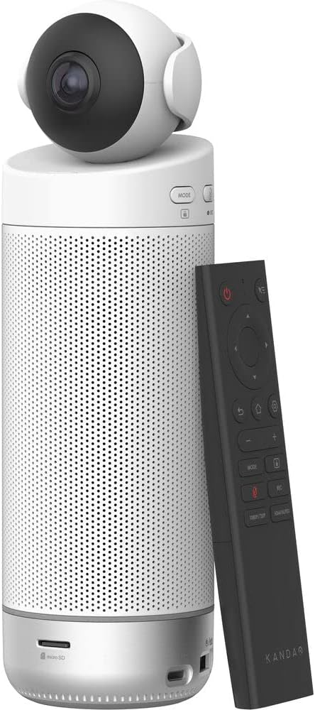 Conference Camera with Surge Protector, USB Key, Network Cable, USB Printer Cable, Velcro Straps, Cleaning Kit, HDMI Cable D48582