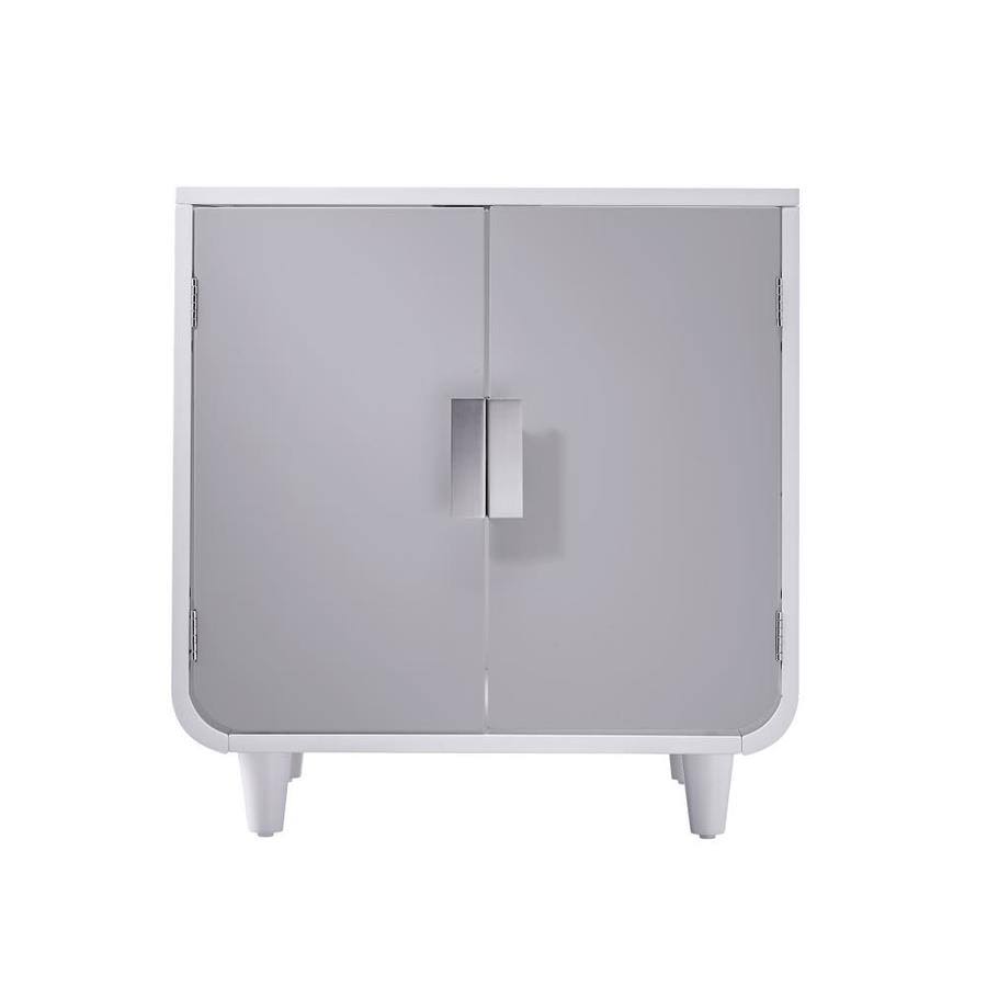Alpine White Covered Wooden Cat Litter Box M82587