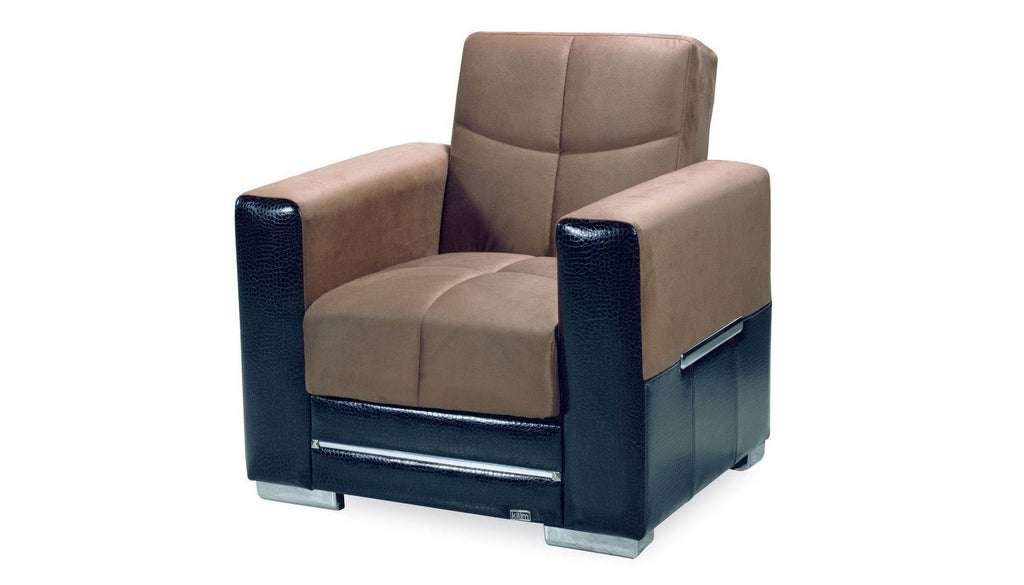 Brown Microsuede Sofa Bed H656711