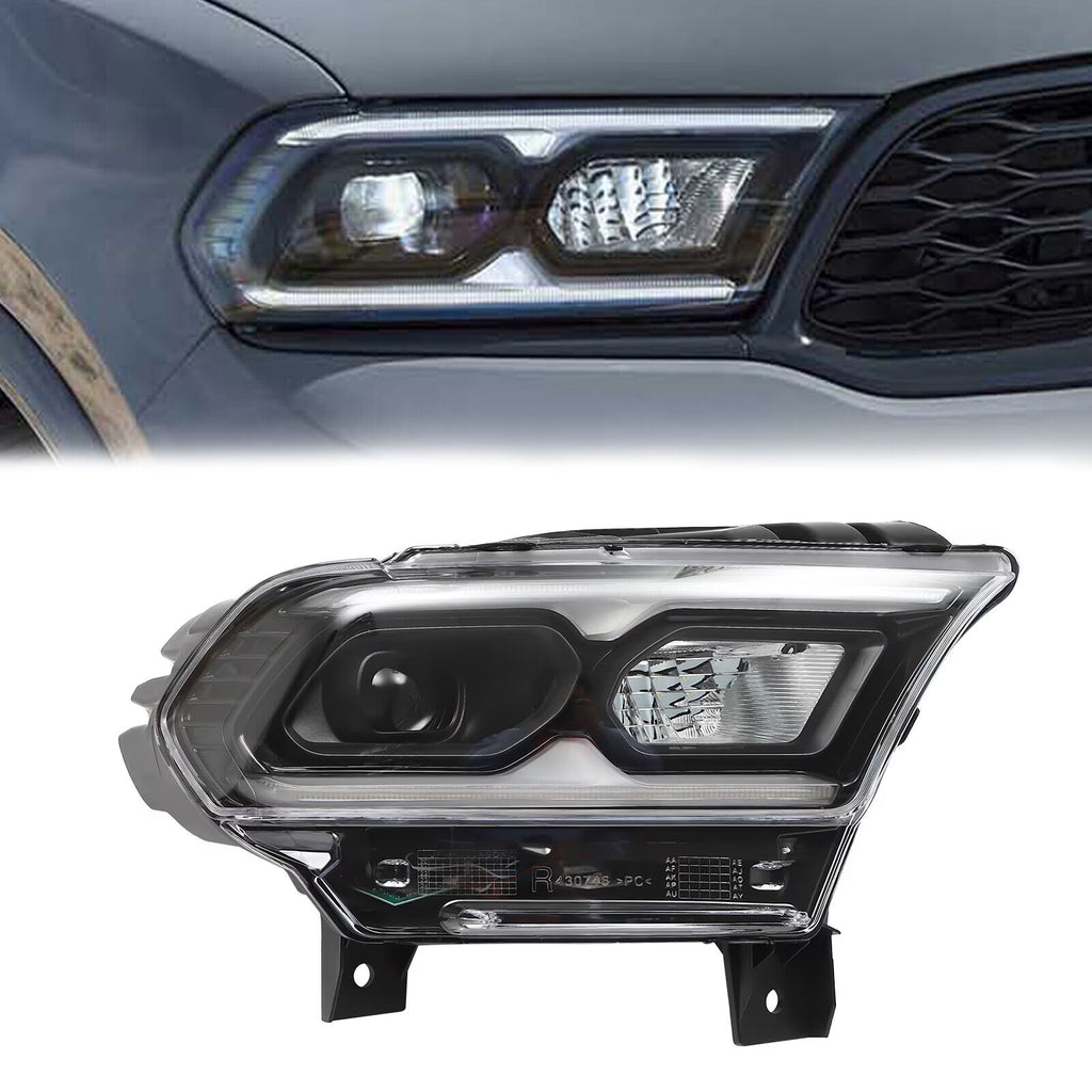 Right LED Headlight Assembly for Dodge Durango C708