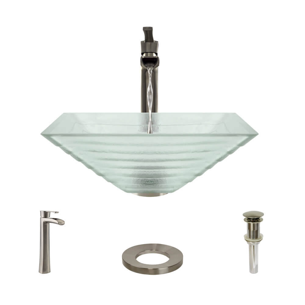 Vessel Sink with Faucet V7637