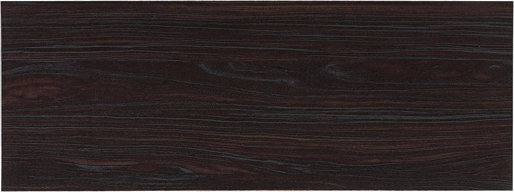 Walnut Finish Faux Wood Bookcase Y22568