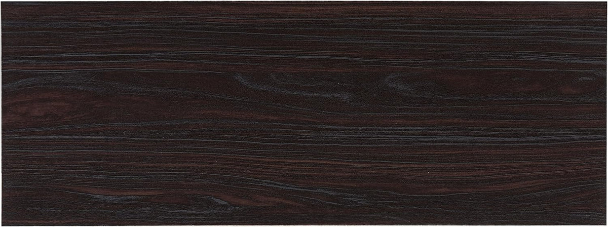 Walnut Finish Faux Wood Bookcase Y22568