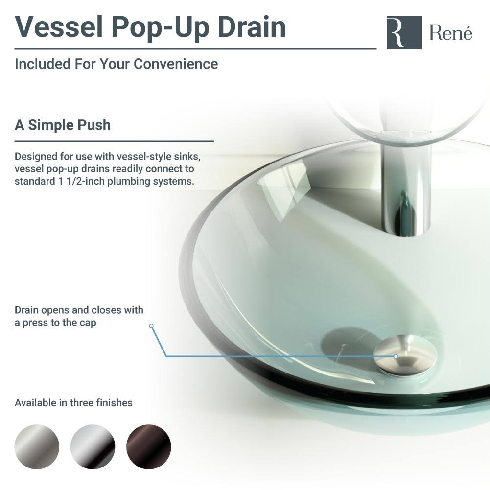 Vessel Sink with Faucet V7637