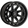 22x12 Black Off Road Wheels O3841