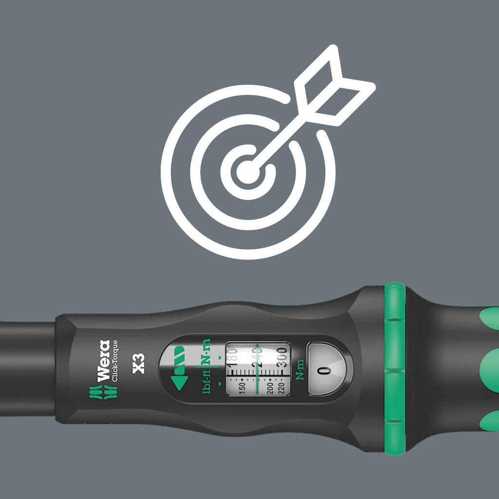 Click-Torque X 3 torque wrench, 9x12, 20-100 Nm E559415