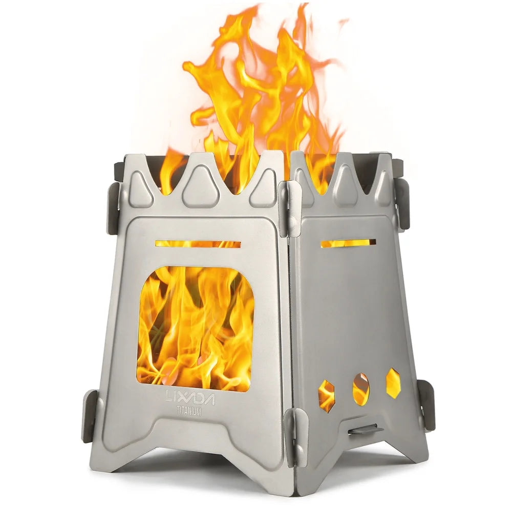 Ultralight Folding Titanium Camping Cooking Set C2939