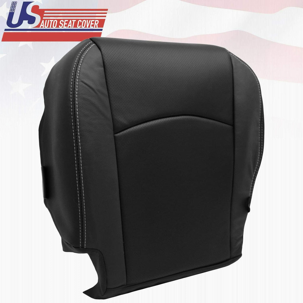 Perforated Leather Driver Bottom Seat Cover for Dodge Ram Laramie V939075