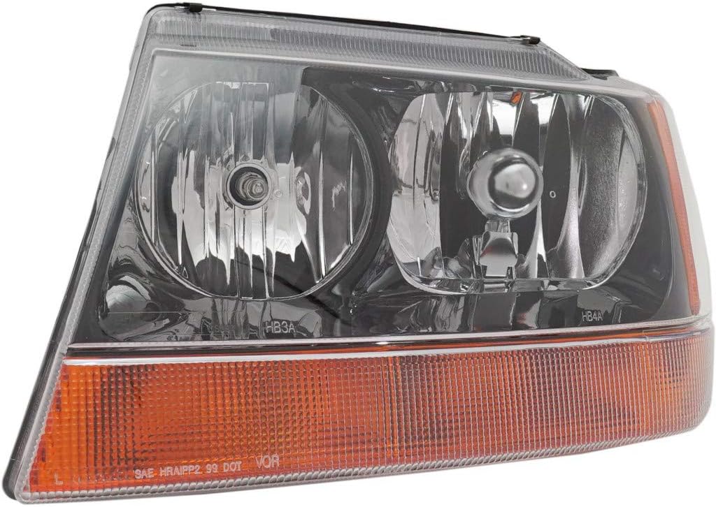 Headlight Assembly Pair for Jeep Grand Cherokee 1999-2004 H3748