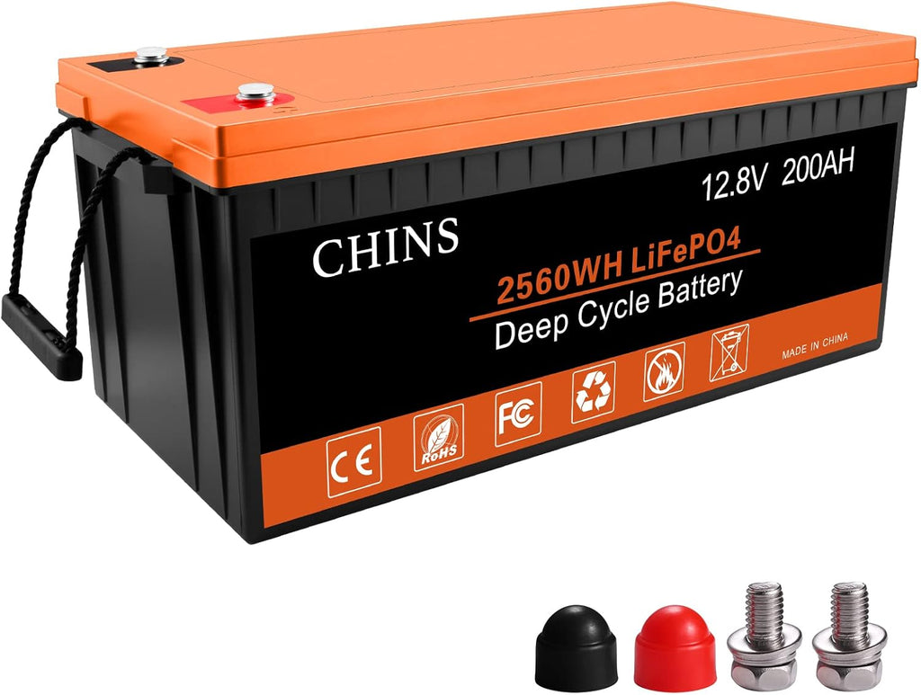 12V 100AH LiFePO4 Lithium Battery with Built-in 100A BMS P330