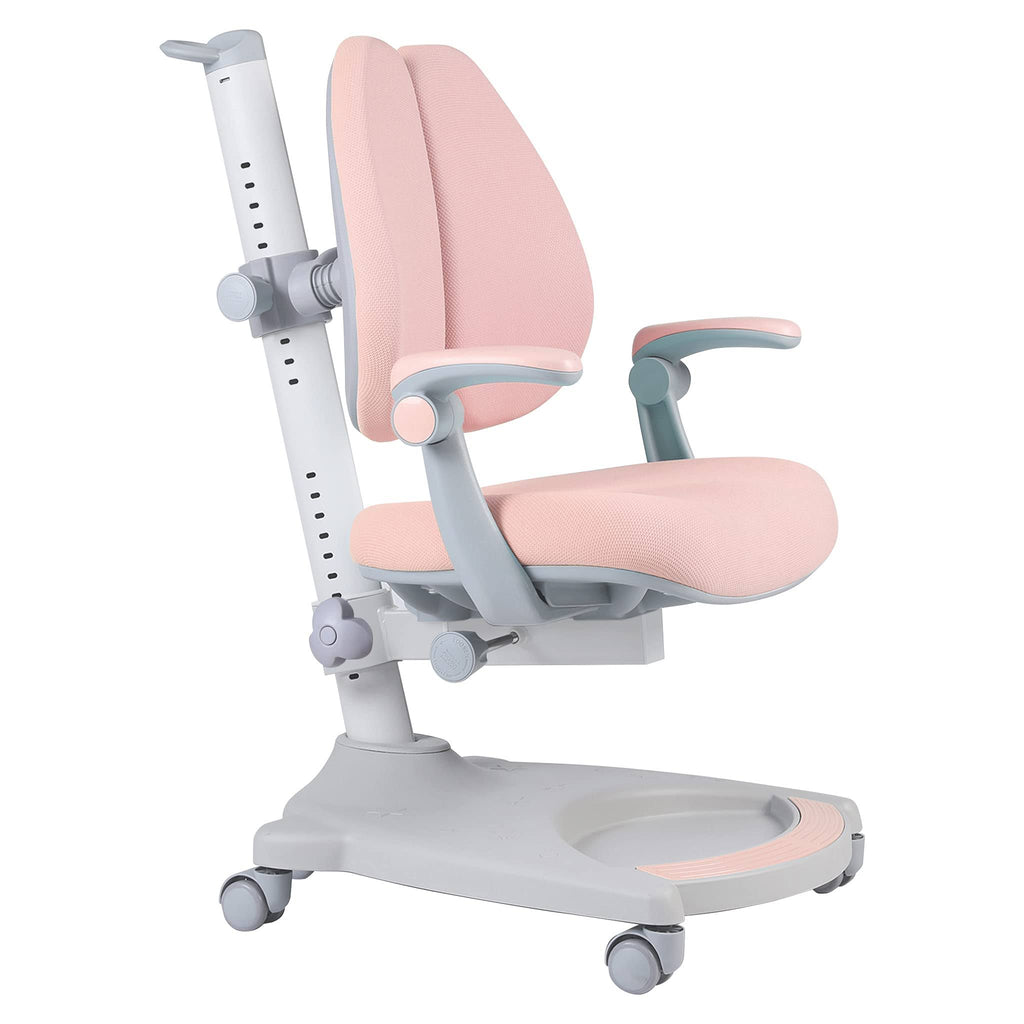 Adjustable Height Kids Desk Chair with Sit-Brake Casters G634688