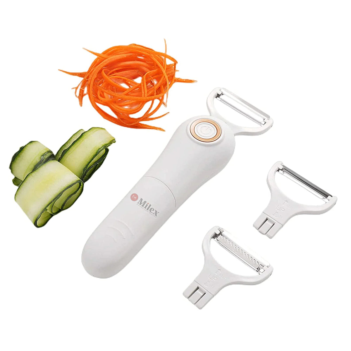 Electric Handheld 3 IN 1 Peeler with Stainless Steel Blades F9641