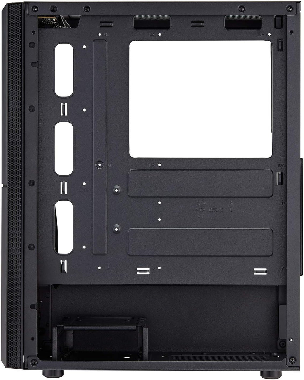 ATX Mid Tower PC Gaming Case with Tempered Glass Side Panel D5809