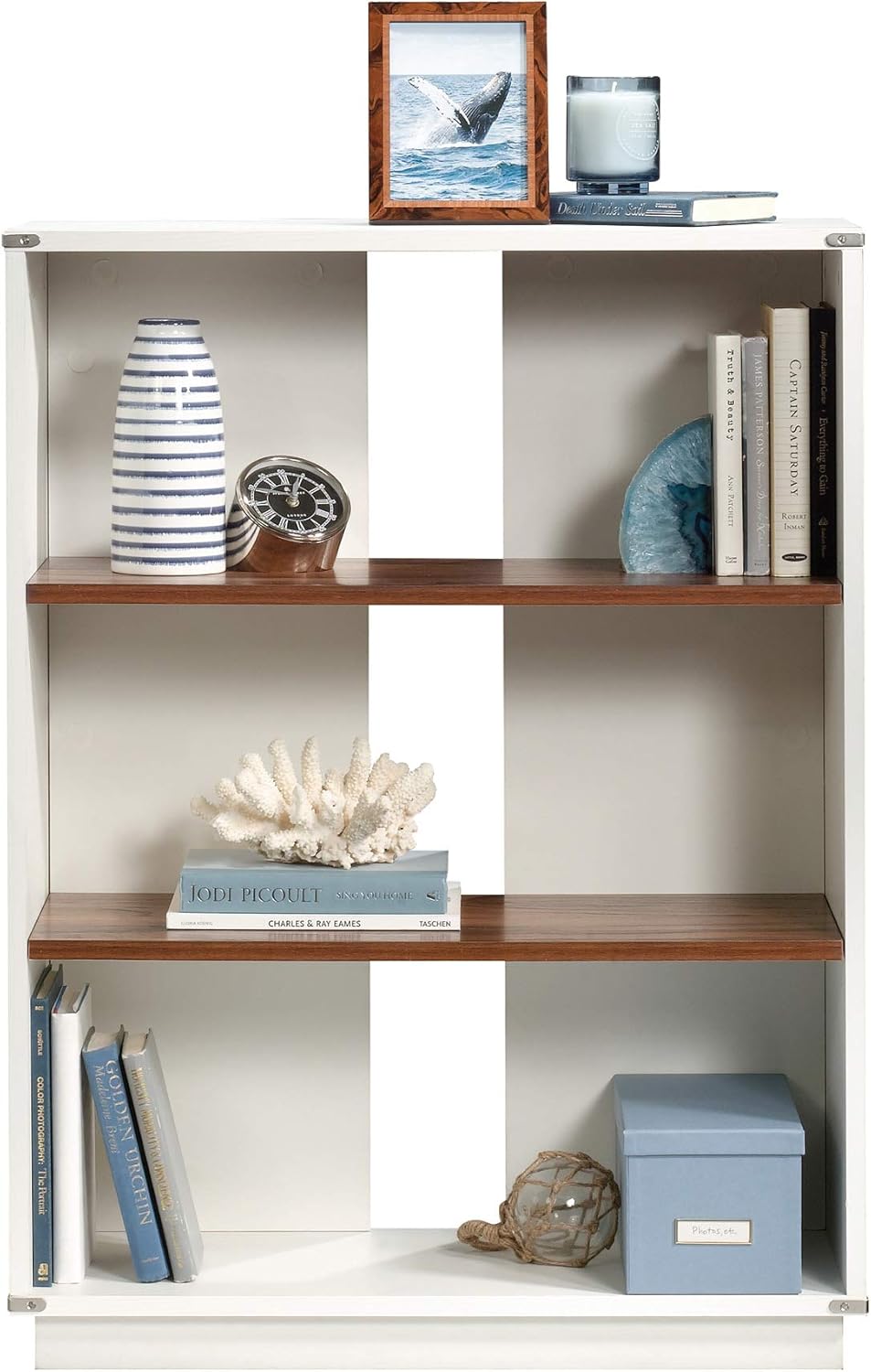 Pearl Oak Finish Bookcase U111182