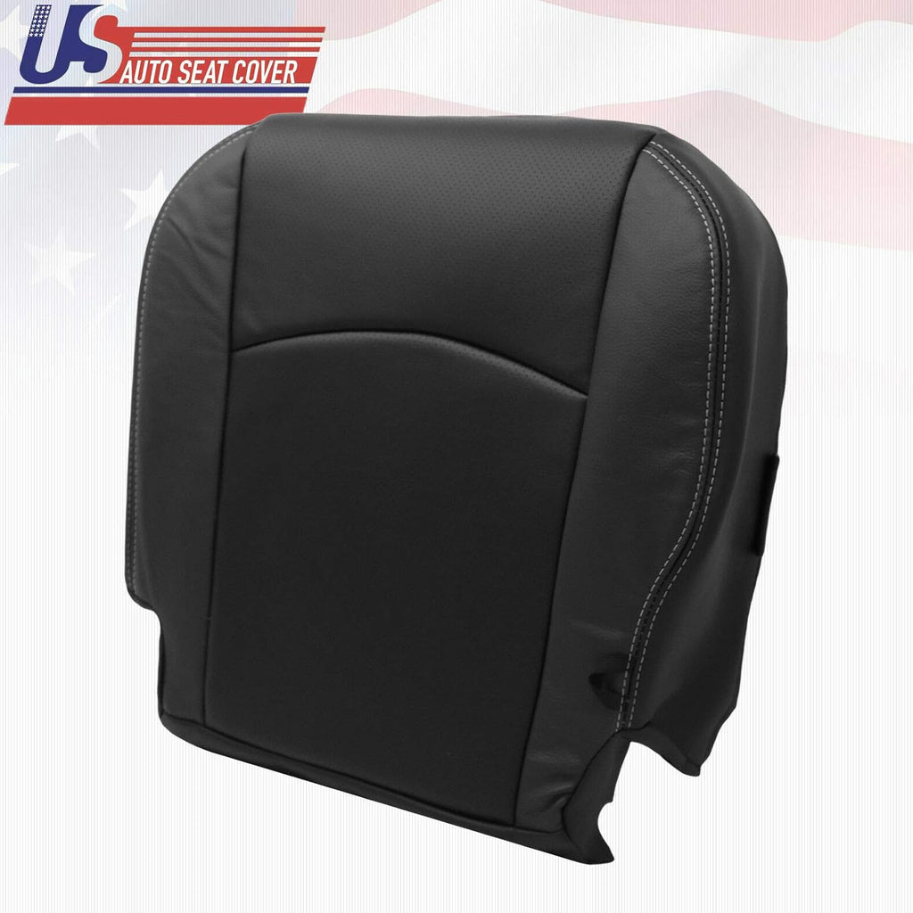 Perforated Leather Driver Bottom Seat Cover for Dodge Ram Laramie V939075