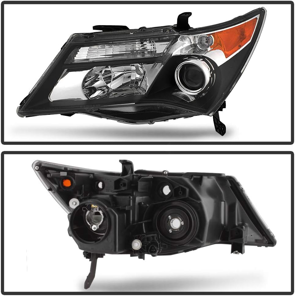 Projector Headlights Headlamps Assembly Left+Right H595