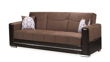 Brown Microsuede Sofa Bed H656711