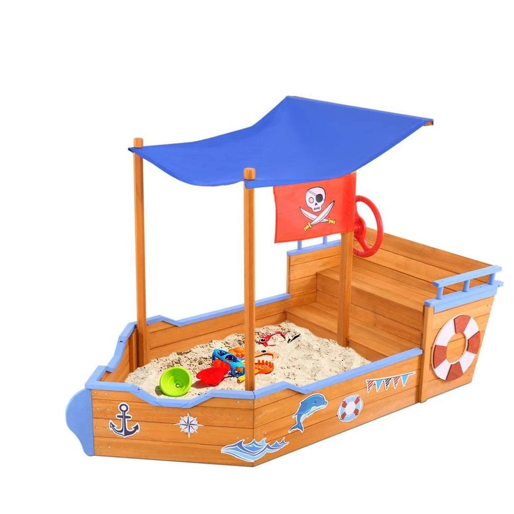 Boat Sand Pit with Canopy S15011
