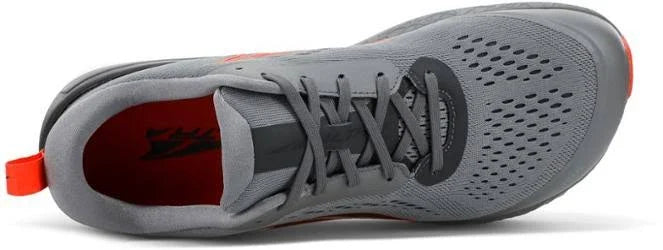 Gray Orange Men's Shoes Z8967