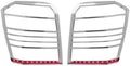 Pack of 2 LED Tail Light Bezel Trim Cover for Dodge Caliber K95799