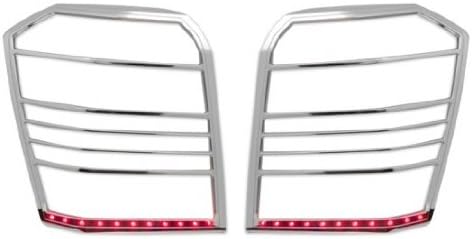 Pack of 2 LED Tail Light Bezel Trim Cover for Dodge Caliber K95799