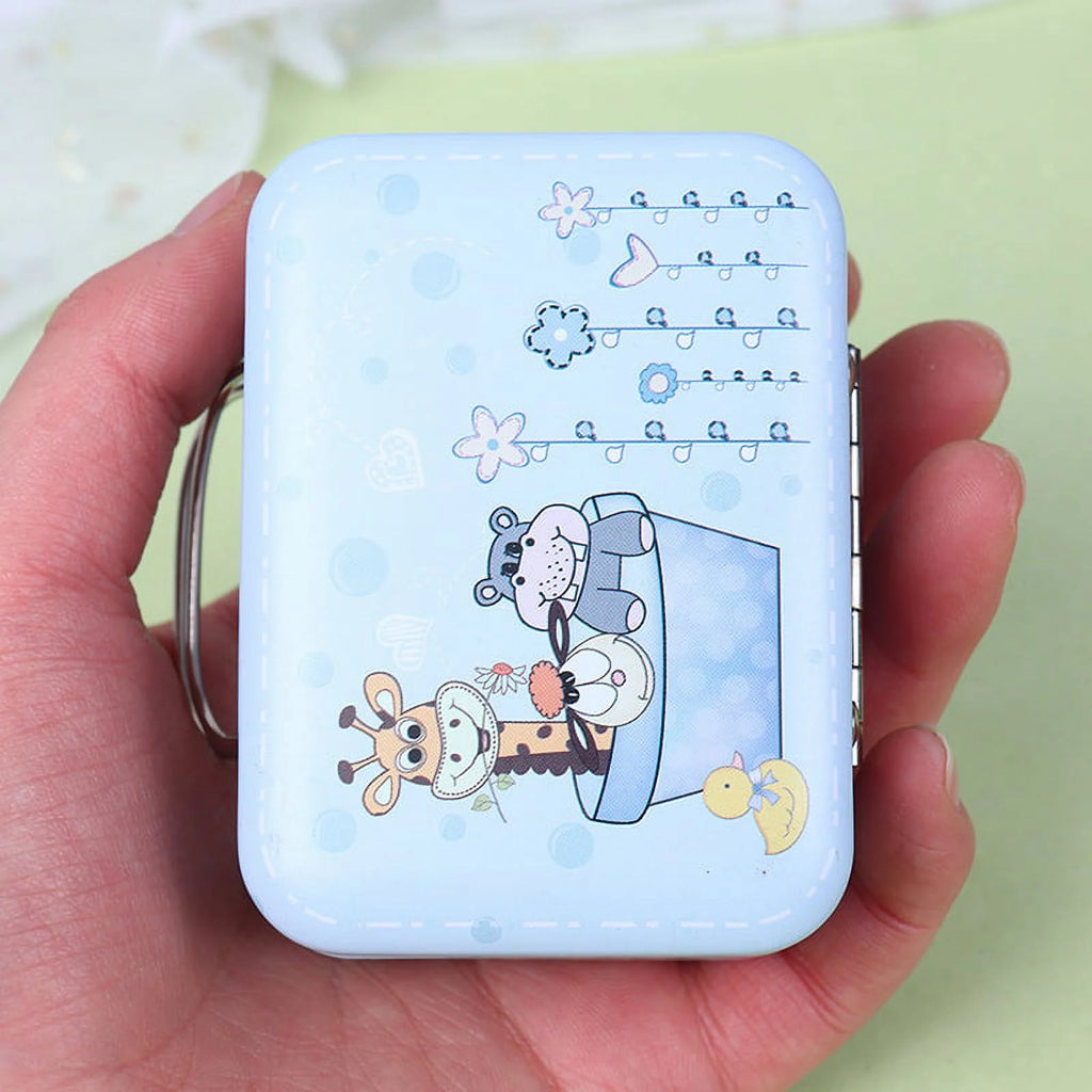 Metal Mini Suitcase Dollhouse Decoration R335