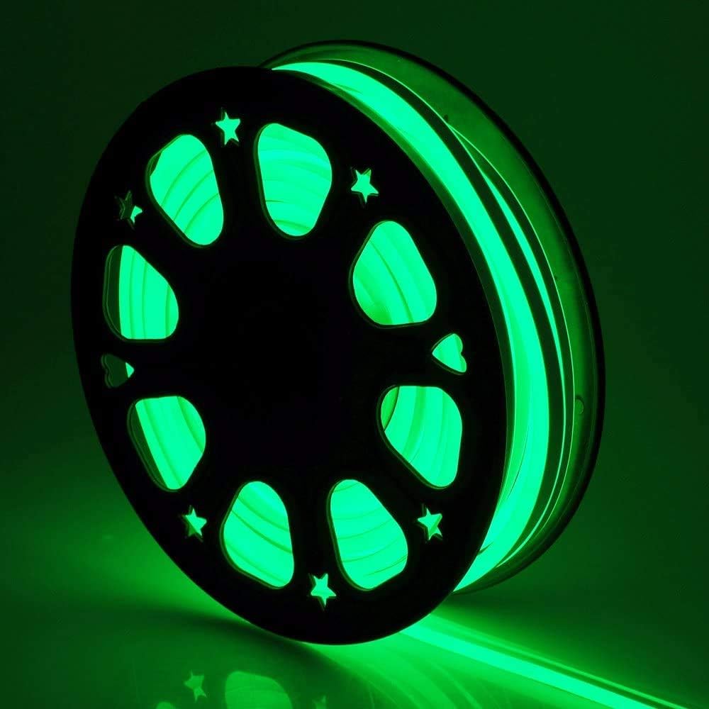 LED Flexible Neon Rope Strip Light Tube Lighting 110V 50FT Red N498661