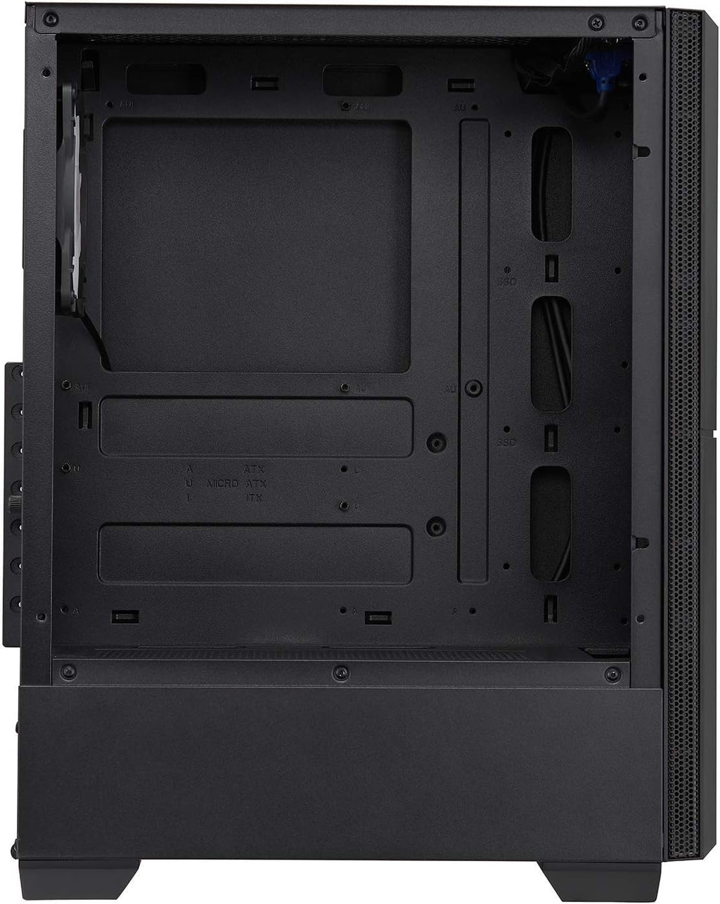 ATX Mid Tower PC Gaming Case with Tempered Glass Side Panel D5809